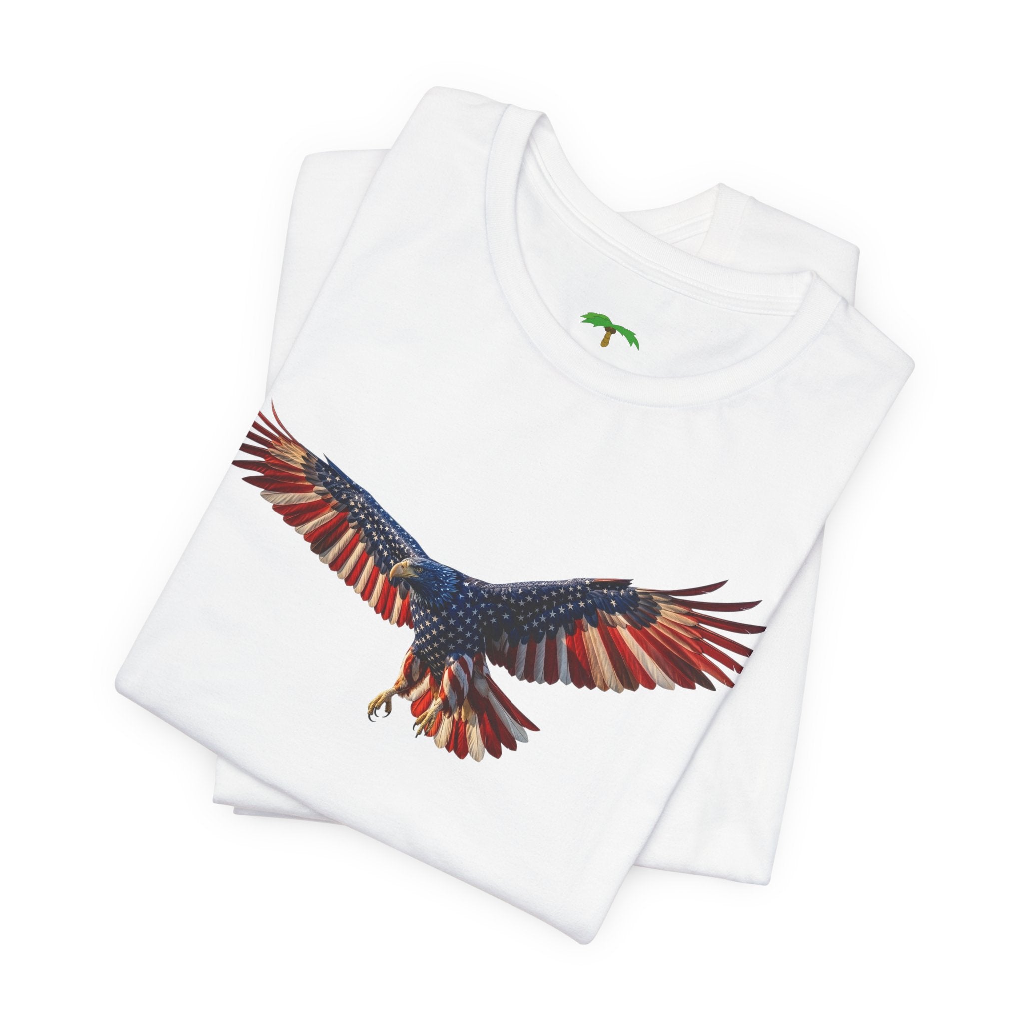 American Flag Bald Eagle T-Shirt