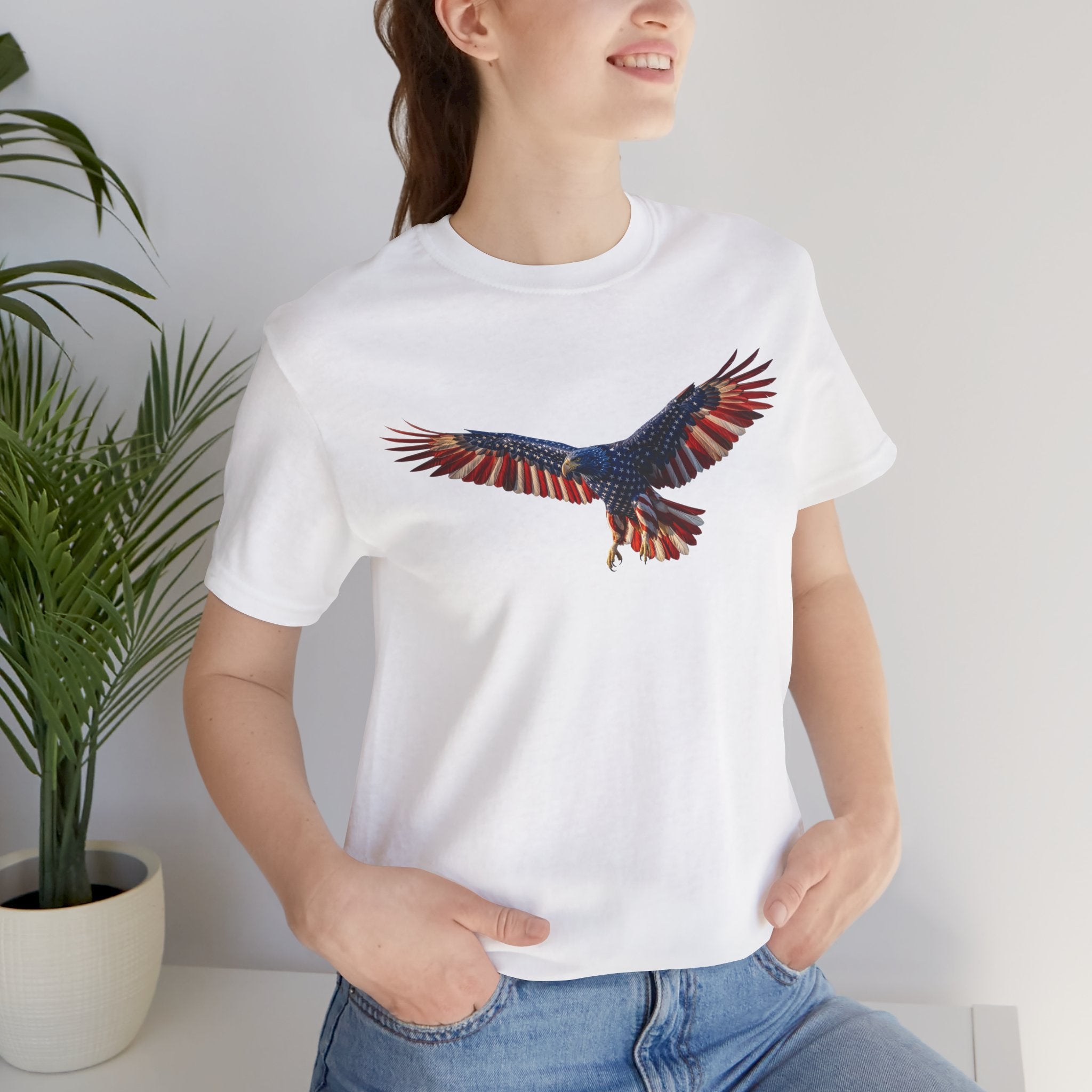 American Flag Bald Eagle T-Shirt
